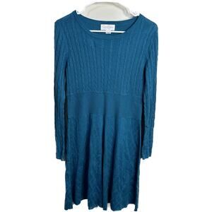 Jessica Simpson Teal Sweater Dress Size Small